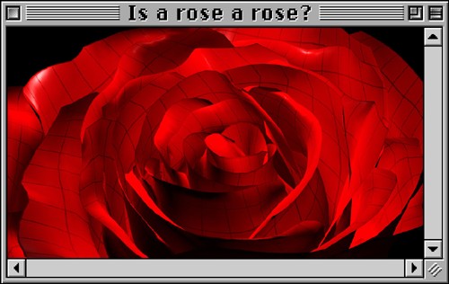 Is a rose a rose / Computerkunst von Klaas Krüger
